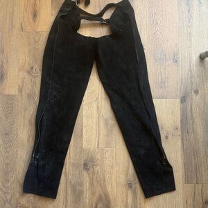 Leather chaps size medium youth
